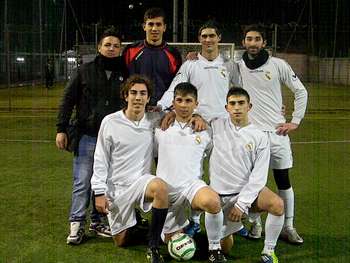 La squadra del Real Madrid della Champion's Season