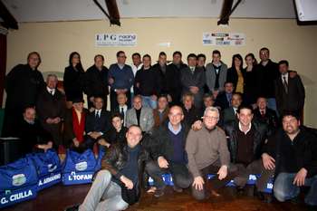 Foto di gruppo al termine della manifestazione (foto Clada)