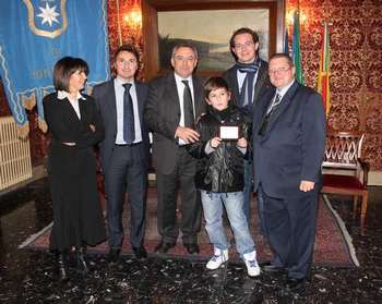 Giorgio Di Masi premiato in Municipio