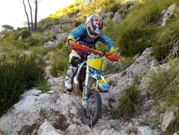 Matteo Modica in allenamento