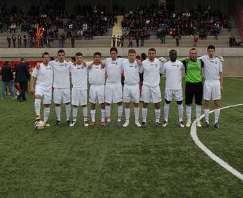 La squadra del Monreale scesa in campo contro il Campofranco