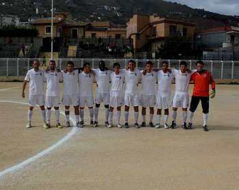 La squadra del Monreale scesa in campo contro il Valderice