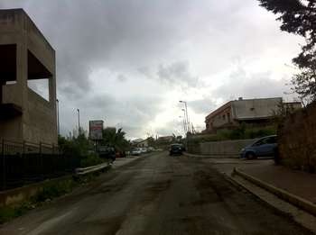 La via Aquino come si presenta attualmente