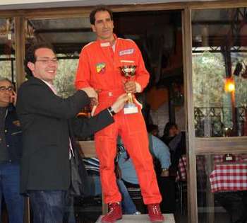 La premiazione di Andrea Raiti dell'anno scorso