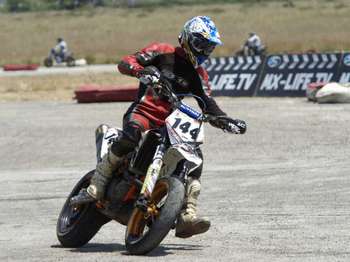 Salvo Giammona in azione a Boccadifalco