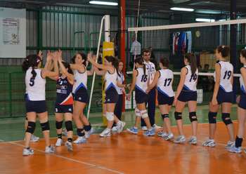 Le atlete della Primula a fine match