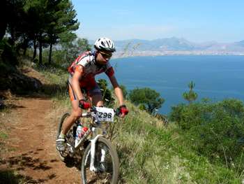Ettore Messina in azione a monte Catalfano