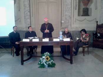 Un momento della presentazione del libro