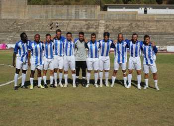 La formazione del Monreale scesa in campo al Catella
