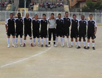 La squadra del Monreale scesa in campo sabato contro l'Alcamo