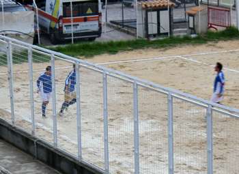 L'esultanza di Brusca dopo il gol