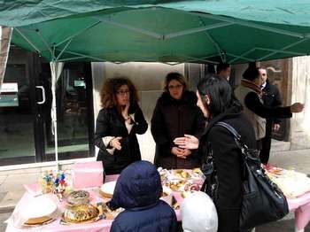 Il gazebo della Fiera del dolce
