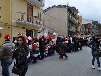 n momento della manifestazione