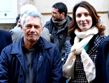 Attilio Bolzoni e Michela Giordano