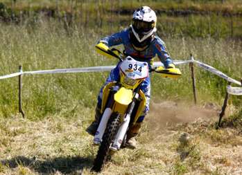 Enrico Terruso in azione