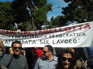 manifestazione precari