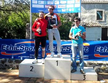 Fabio Quattrocchi sul podio