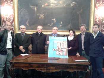 La presentazione dei festeggiamenti oggi in municipio