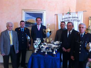 Un momento della presentazione della gara