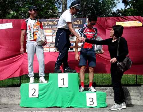 La premiazione di Fabio Quattrocchi