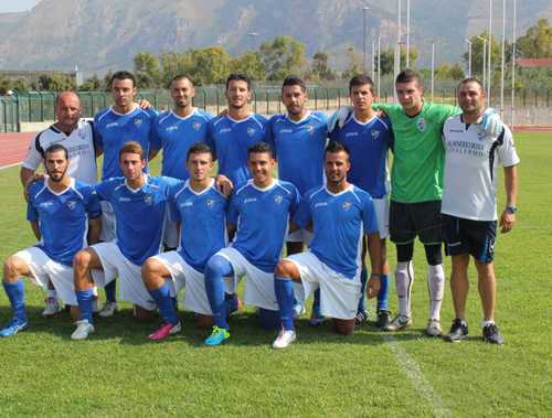 La formazione del Monreale vittoriosa ieri sul Cus Palermo