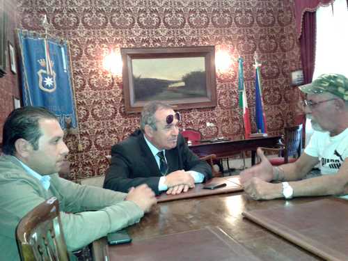 Un momento del confronto in Sala Rossa