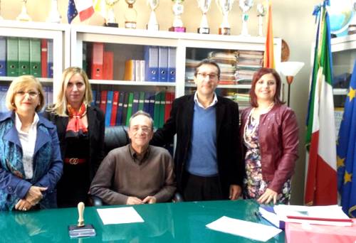 Foto di gruppo per i dirigenti scolastici