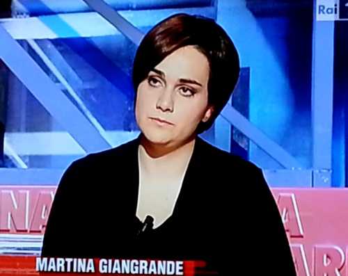 Martina Giangrande a Raiuno