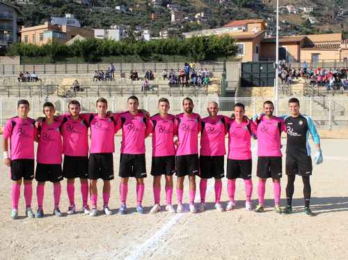 La formazione del Monreale che ha affrontato sabato il Castellammare