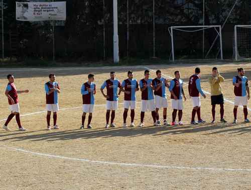 La squadra del Monreale che ha affrontato il Cefalù
