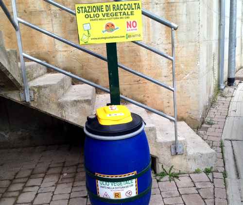 Un bidone per la campagna