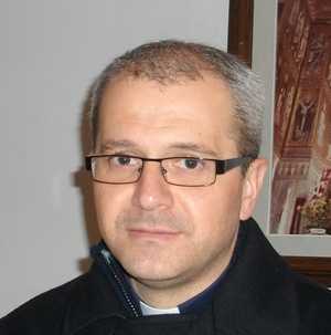 Il rettore del Santuario, don Giuseppe Salamone