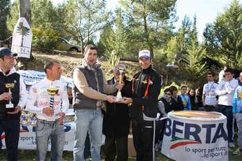 La premiazione del vincitore, Alessandro Migliore