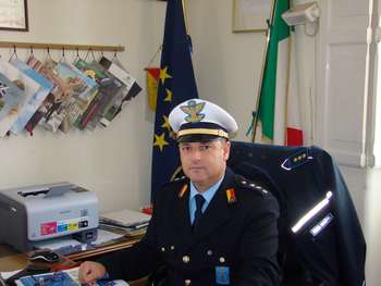 Il comandante della Polizia municipale, Antonino Grippi