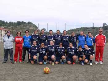 La squadra della Conca d'Oro Monreale di calcio femminile