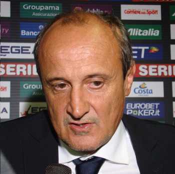 L'allenatore del Palermo, Delio Rossi