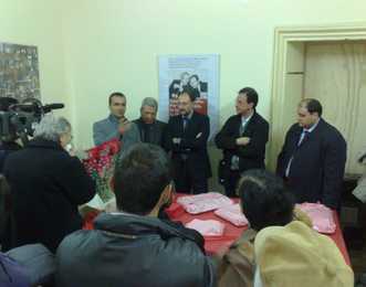 Un momento dell'inaugurazione