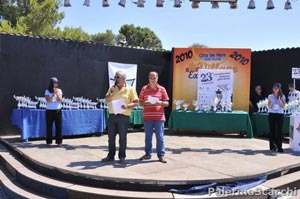 Antonio Maestri e Franco Lupo durante la premiazione finale