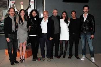Il cast della fiction alla conferenza stampa (fonte: cinetivu.com)
