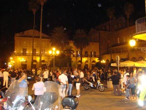 La notte bianca a piazza Vittorio Emanuele II