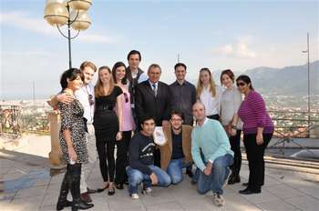 Una foto del gruppo Rotaract a Monreale